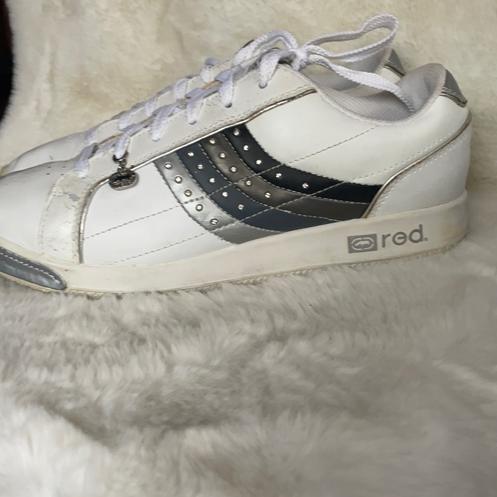 Red by Marc Ecko White/Silver Shoes size 10